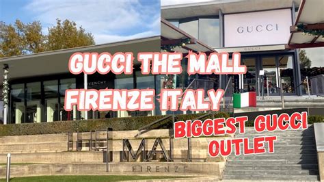 gucci the mall firenze|Gucci store firenze.